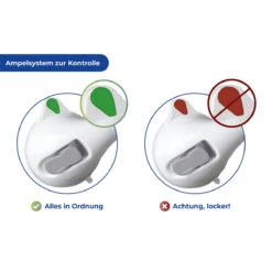 Wenko Wandgriff Secura 42 Cm, Mit Ampelfunktion -Wenko 516434 Wenko Wandgriff Secura 42 cm mit Ampelfunktion 7821100 08