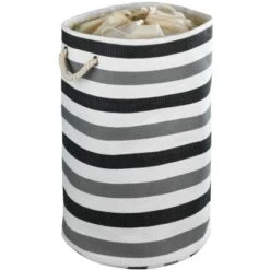 Wenko Wäschesammler Metropolitan Rund 75 L