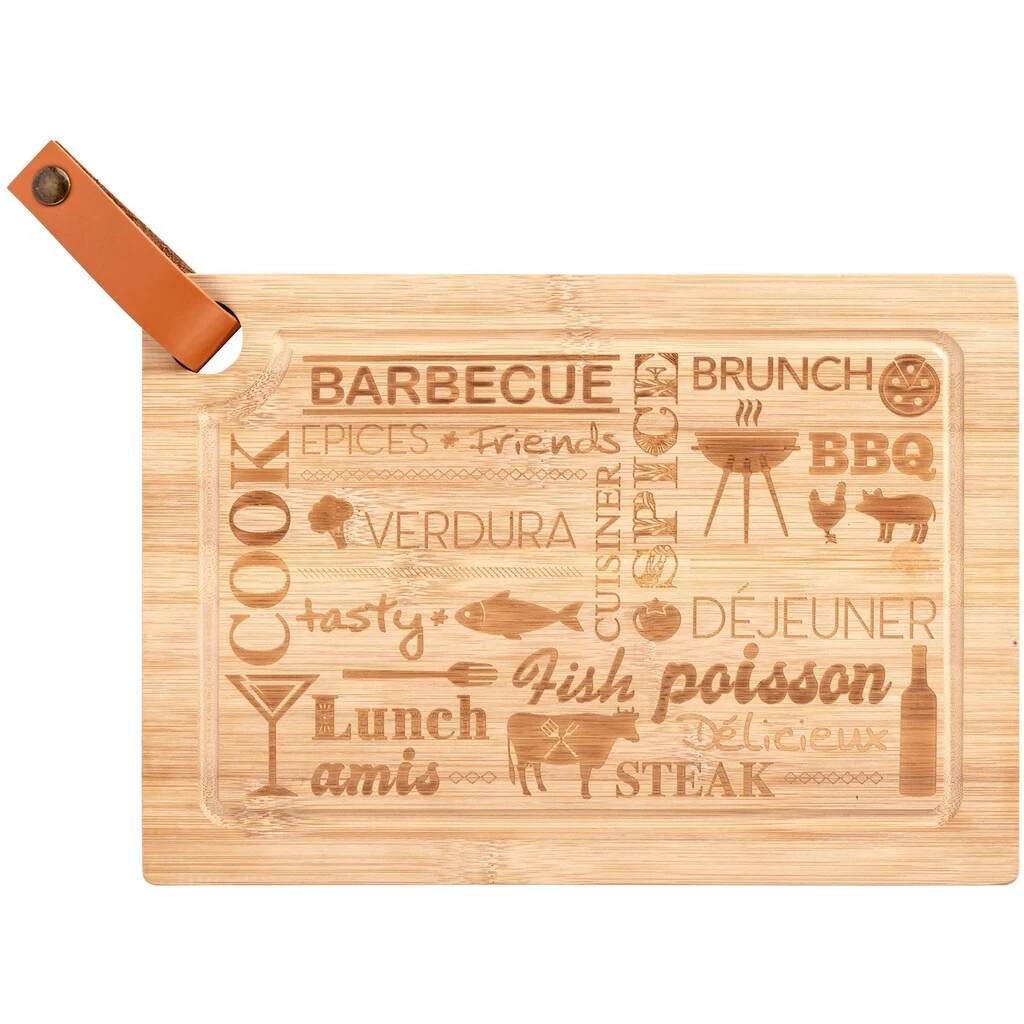 WENKO Schneidebrett, Mit Praktischem Riemen Zum Aufhängen 4 WENKO Schneidebrett, Mit Praktischem Riemen Zum Aufhängen – Bild 2