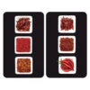 Wenko Herdabdeckplatte „Chili“, 2er Set -Wenko 544465 Wenko Herdabdeckplatte Chili 2er Set 2521406100 01