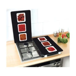 Wenko Herdabdeckplatte „Chili“, 2er Set -Wenko 544465 Wenko Herdabdeckplatte Chili 2er Set 2521406100 07