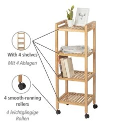 WENKO Regalwagen »Norway«, 4 Etagen -Wenko 5463daf4bf6688198b1b70c1af3b69ce