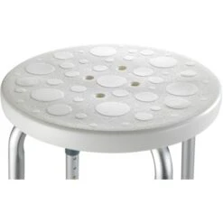 Wenko Duschhocker Secura Weiß Höhenverstellbar -Wenko 57401 sb freisteller de 02