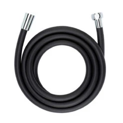 Wenko Duschschlauch „Design“, Schwarz Matt, 175 Cm