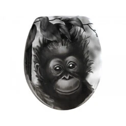 Wenko WC-Sitz „Affe“, Antibakteriell