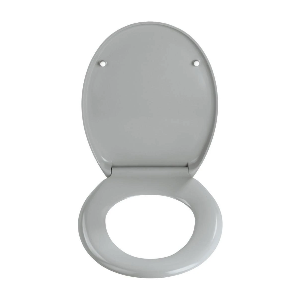 Wenko Premium WC-Sitz „Ottana“, Hellgrau, Antibakteriell, Mit Absenkautomatik 4 Wenko Premium WC-Sitz „Ottana“, Hellgrau, Antibakteriell, Mit Absenkautomatik – Bild 2