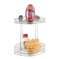 Wenko Turbo-Loc® Eckregal, 2 Ablagen -Wenko 599972 Wenko Turbo Loc Eckregal 2 Ablagen 18914100 06