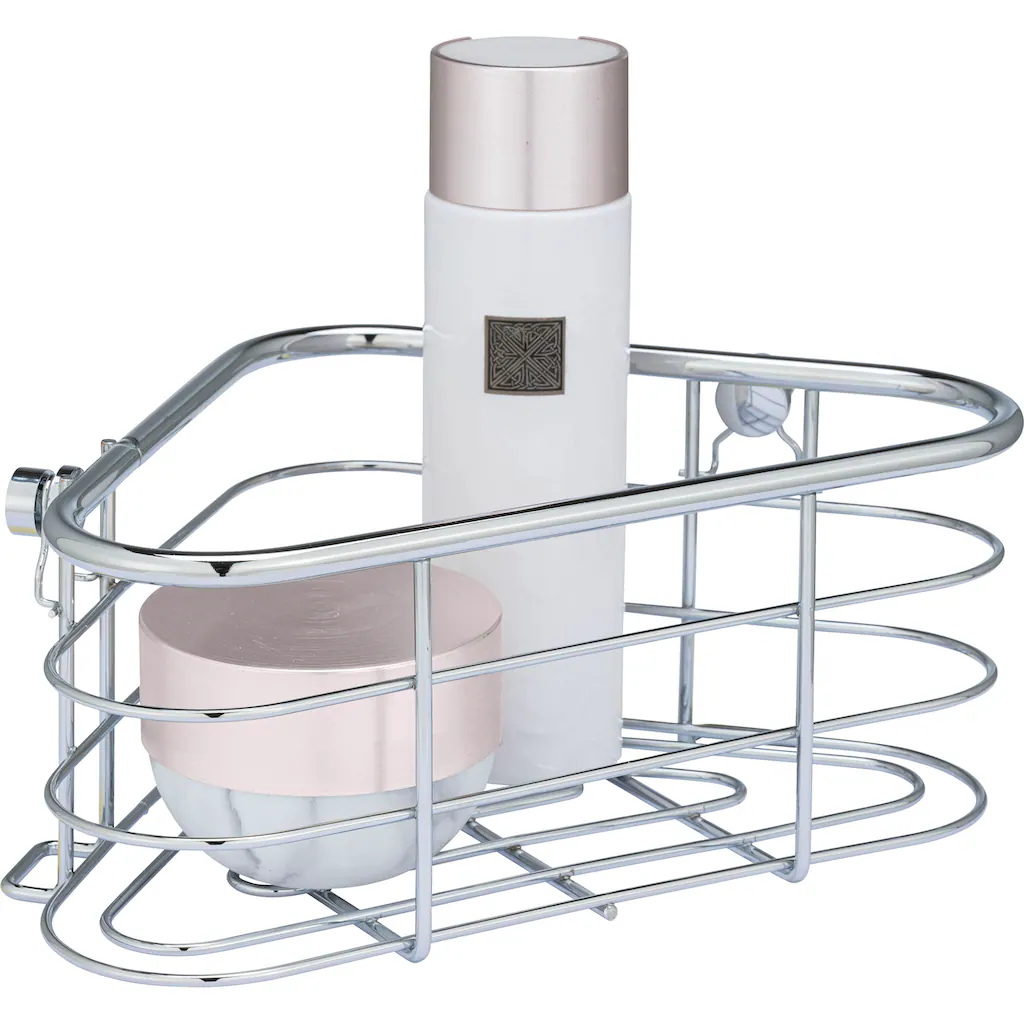 WENKO Badregal »Trestina«, Eckablage, Aus Edelstahl 4 WENKO Badregal »Trestina«, Eckablage, Aus Edelstahl – Bild 2