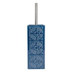 Wenko WC-Garnitur Cordoba Blau Keramik 9.5 X 35 X 9,5 Cm Blau -Wenko 64150 sb freisteller de 02