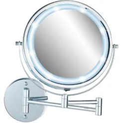 WENKO Wandspiegel »Lumi«, 5-fach Vergrößerung -Wenko 654215730ec792bfa1c960002e76b7d8