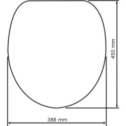 Wenko WC-Sitz Stones With Flowers Duroplast Acryl -Wenko 6552814 1068 21748100 3
