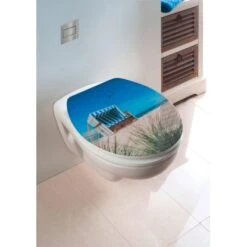 Wenko WC-Sitz Strandkorb Duroplast Acryl 11 Wenko WC-Sitz Strandkorb Duroplast Acryl -Wenko 6552848 1068 21750100 3