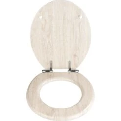 Wenko WC-Sitz Eiche MDF Grau FSC® 11 Wenko WC-Sitz Eiche MDF Grau FSC® -Wenko 6553549 1068 22014100 2