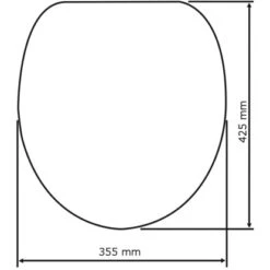 Wenko WC-Sitz Eiche MDF Grau FSC® 12 Wenko WC-Sitz Eiche MDF Grau FSC® -Wenko 6553549 1068 22014100 3