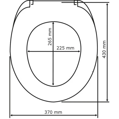 Wenko WC-Sitz Eiche MDF Grau FSC® 7 Wenko WC-Sitz Eiche MDF Grau FSC® – Bild 5