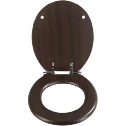 Wenko WC-Sitz Wengé MDF FSC® -Wenko 6553556 1068 22015100 2