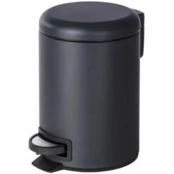 Wenko Treteimer Leman Schwarz 3 L