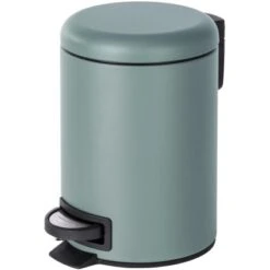 Wenko Treteimer Leman Grau 3 L