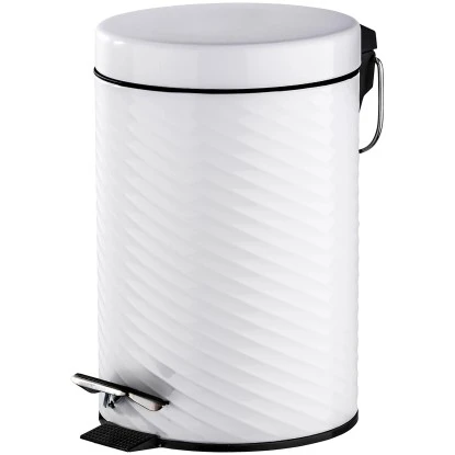 Wenko Treteimer Spiro Weiß Geschrumpft 3 L 3 Wenko Treteimer Spiro Weiß Geschrumpft 3 L