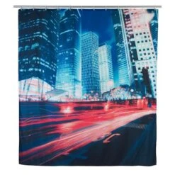 Wenko Duschvorhang Downtown 180 Cm X 200 Cm -Wenko 655448 1068 picture 2