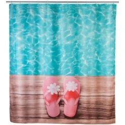 Wenko Duschvorhang Hawaii 180 Cm X 200 Cm