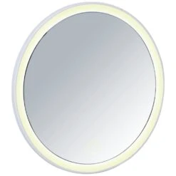 WENKO Wandspiegel »Isola«, (1 St.), Schminkspiegel Mit LED-Beleuchtung, 5-fach Vergrößerung -Wenko 65de5ac9d299f8881d9d18b81269d886