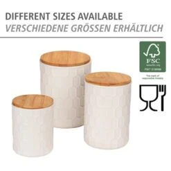 WENKO Vorratsdose »Maya«, (1 Tlg.), FSC, Vorratsdose Aus Keramik Mit Bambus-Deckel 12 WENKO Vorratsdose »Maya«, (1 Tlg.), FSC, Vorratsdose Aus Keramik Mit Bambus-Deckel -Wenko 65ed924724263111d5d8c319d8e9fb82