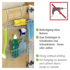 WENKO Küchenregal »Küchenschrank Einhängregal«, 2 Etagen -Wenko 668ebfac3a8cddb7855540e62edd8db9
