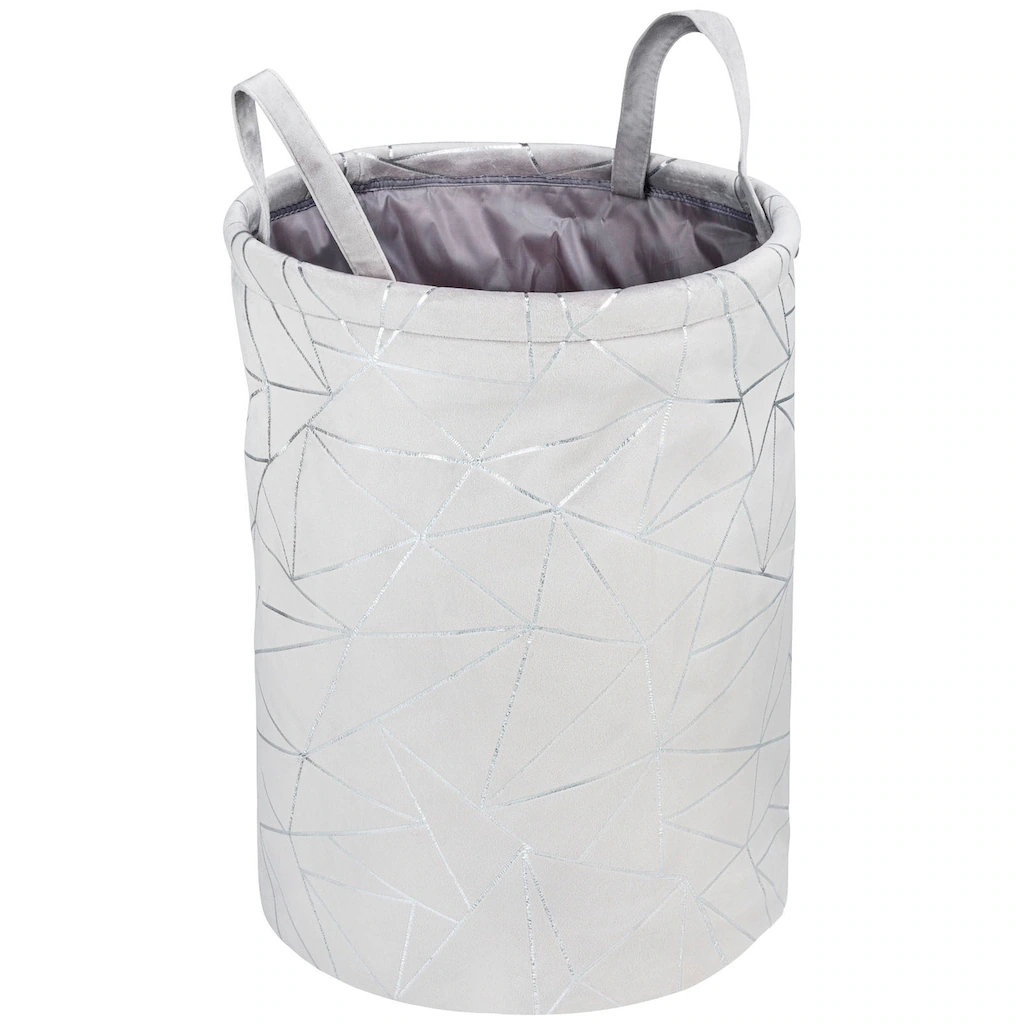 WENKO Wäschekorb »Samira«, Grau, Aus Filz 3 WENKO Wäschekorb »Samira«, Grau, Aus Filz