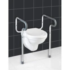 Wenko WC-Stützhilfe Secura Aluminium 55,5 Cm X 48 Cm -Wenko 679346 1068 2