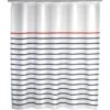 Wenko Duschvorhang Marine White Weiß-Blau 200 Cm X 180 Cm 2 Wenko Duschvorhang Marine White Weiß-Blau 200 Cm X 180 Cm -Wenko 679353 1068 1