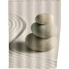 Wenko Duschvorhang Sand & Stone 200 Cm X 180 Cm -Wenko 679355 1068 1