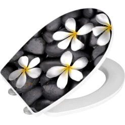 Wenko WC-Sitz Hochglanz Acryl Absenkautomatik Bloom -Wenko 679607 1068 3