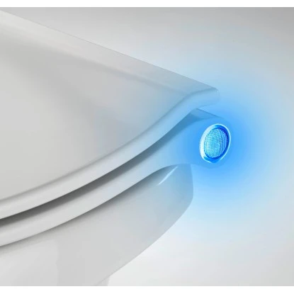 Wenko Premium WC-Sitz LED Akustiksensor Weiß 4 Wenko Premium WC-Sitz LED Akustiksensor Weiß – Bild 2
