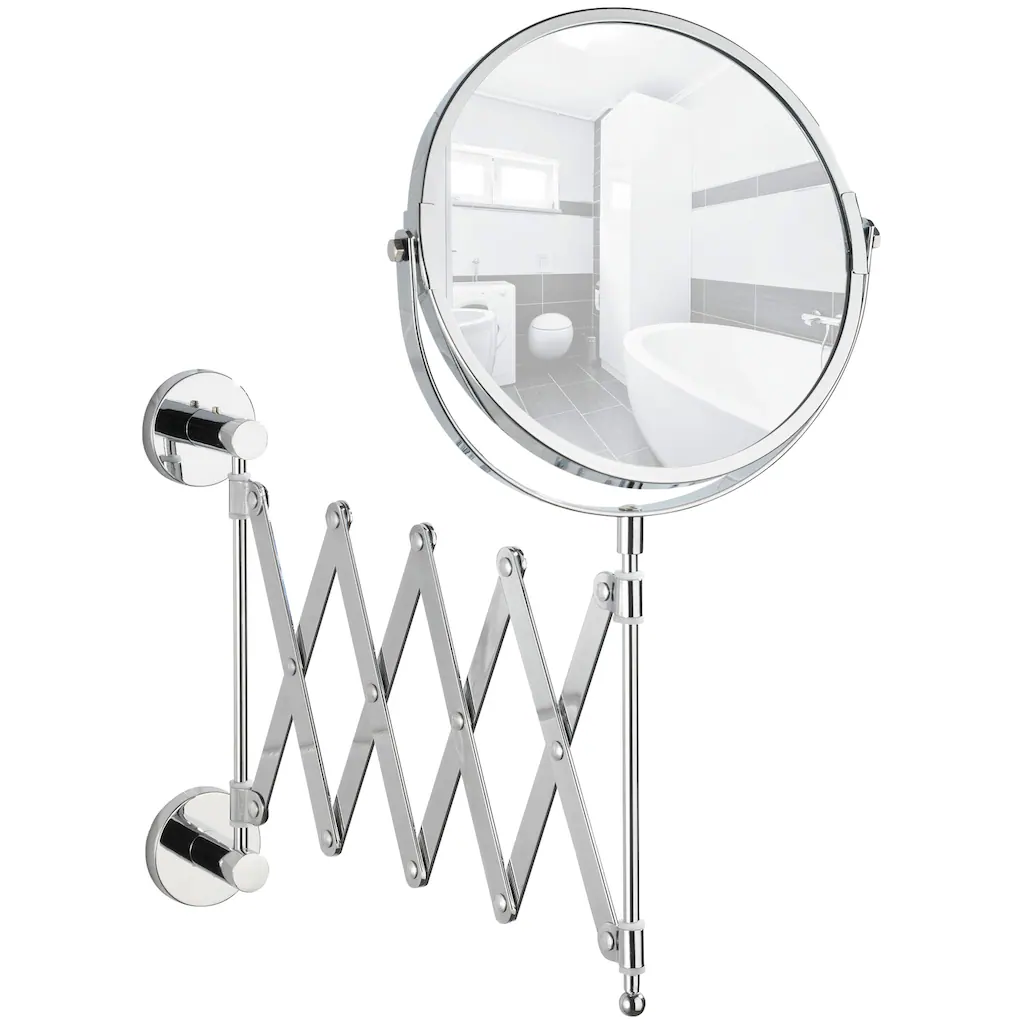 WENKO Kosmetikspiegel »Elegance«, Teleskop, Power-Loc - Befestigen Ohne Bohren 3 WENKO Kosmetikspiegel »Elegance«, Teleskop, Power-Loc - Befestigen Ohne Bohren
