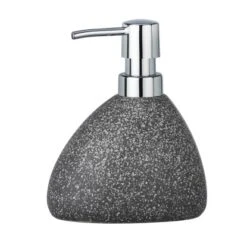 Wenko Seifenspender Pion Grau 0,36 L Keramik 11,5 X 14.5 X 9 Cm -Wenko 68797 sb freisteller de 03