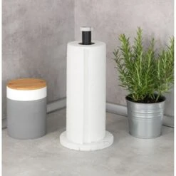 WENKO Küchenrollenhalter »Marmor«, Elegante Marmoroptik -Wenko 69e26e56ec57105424734a83b97f390d