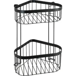 WENKO Eckregal »Classic Plus Black«, 1 Ablage, 1 Korb -Wenko 6c64946827a6dd3fb0c82ee7d74ee8d6