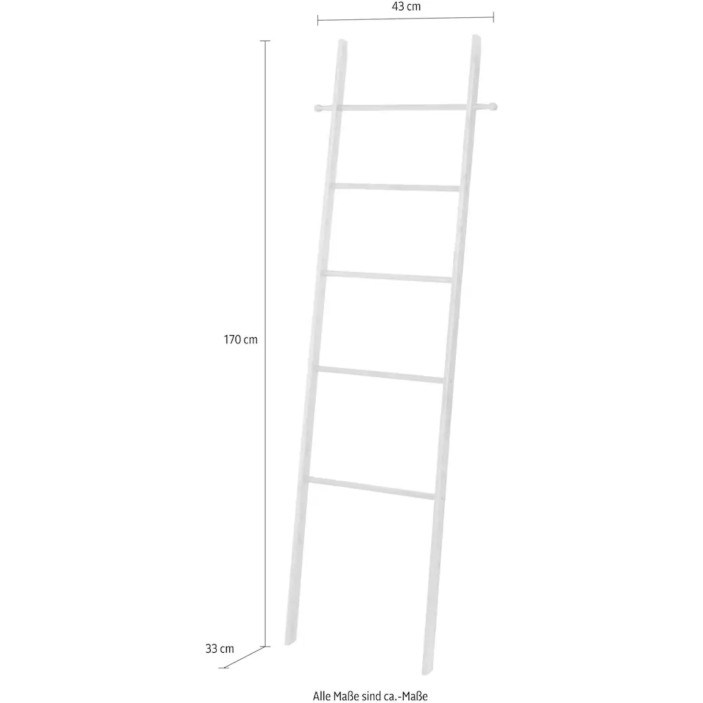 WENKO Handtuchleiter »Bahari«, (5 Tlg.), Bambus, Handtuchhalter 7 WENKO Handtuchleiter »Bahari«, (5 Tlg.), Bambus, Handtuchhalter – Bild 5