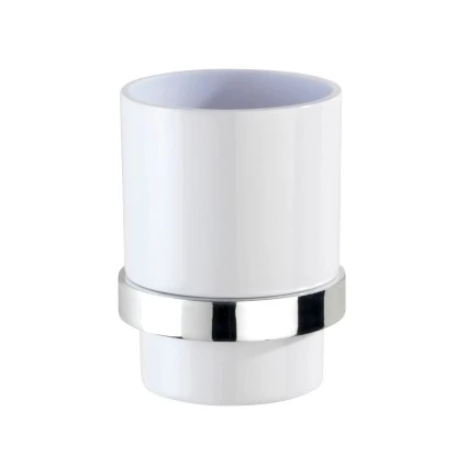 Wenko Turbo-Loc Zahnputzbecher Quadro Kunststoff (ABS) 7 X 10 X 9.5 Cm Chrom 8 Wenko Turbo-Loc Zahnputzbecher Quadro Kunststoff (ABS) 7 X 10 X 9.5 Cm Chrom – Bild 6