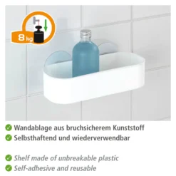 WENKO Badregal »Static-Loc® Osimo«, Befestigen Ohne Bohren -Wenko 712c7842fa0a0adff6927fed87218f62