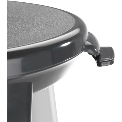 Wenko Duschhocker Secura Premium Anthrazit Rund Drehbar 4 Wenko Duschhocker Secura Premium Anthrazit Rund Drehbar – Bild 2