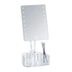 Wenko LED-Standspiegel Mit Organizer Trenno Kunststoff 17 X 36 X 12.5 Cm Weiß 23 Wenko LED-Standspiegel Mit Organizer Trenno Kunststoff 17 X 36 X 12.5 Cm Weiß -Wenko 75818 sb freisteller de 11