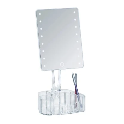 Wenko LED-Standspiegel Mit Organizer Trenno Kunststoff 17 X 36 X 12.5 Cm Weiß 13 Wenko LED-Standspiegel Mit Organizer Trenno Kunststoff 17 X 36 X 12.5 Cm Weiß – Bild 11