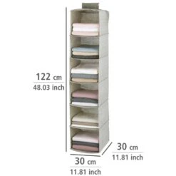 WENKO Wäschesortierer »Balance«, BxTxH: 30x30x122 Cm -Wenko 78a228d65c0701a24bc2b7f4e77cd7d6