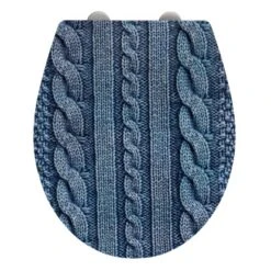 Wenko Premium WC-Sitz Cozy Relief Duroplast Absenkautomatik 38 X 44.5 Cm