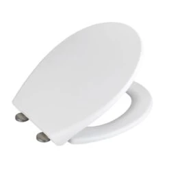 Wenko WC-Sitz Ikaria Weiss Matt Duroplast -Wenko 80317 sb freisteller de 03