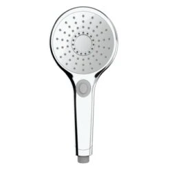 Wenko Duschkopf Basic Kunststoff (ABS) 12 X 12 Cm, Chrom