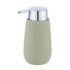 Wenko Seifenspender Badi Lindgrün 0.32 L Keramik 9.5 X 16 X 8 Cm -Wenko 89303 sb freisteller de 01