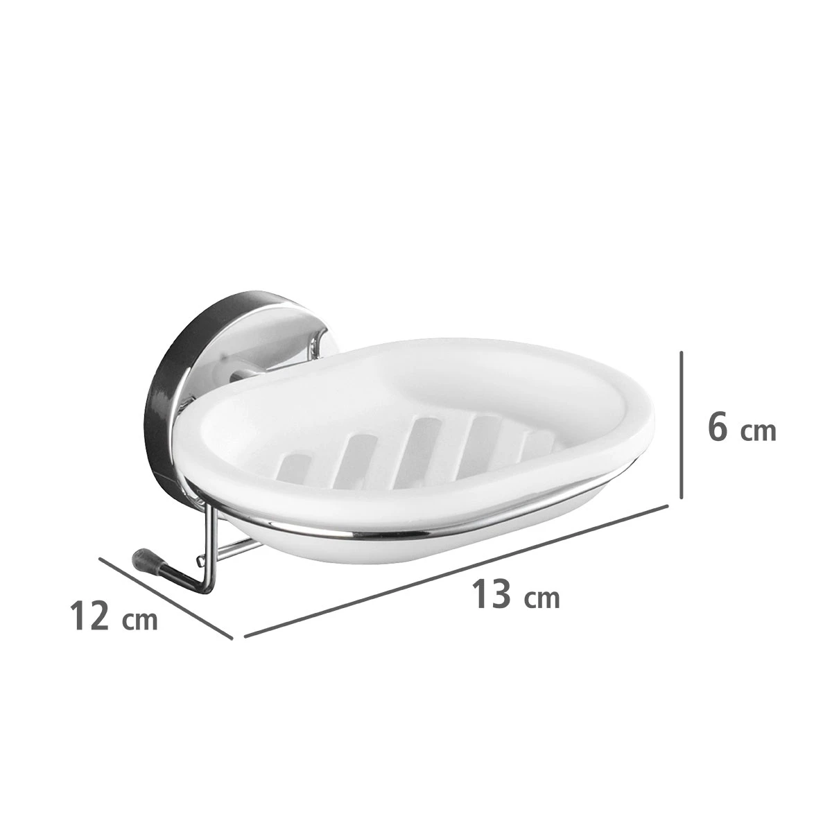 Wenko Vacuum-Loc® Wand Seifenablage „Milazzo“ 7 Wenko Vacuum-Loc® Wand Seifenablage „Milazzo“ – Bild 5